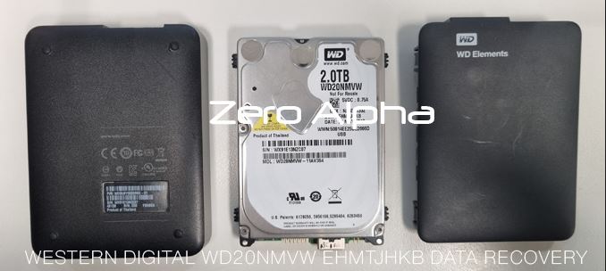 WESTERN DIGITAL WD20NMVW EHMTJHKB DATA RECOVERY