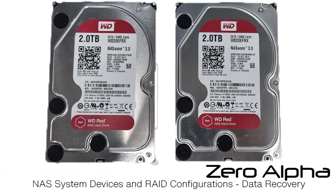 NAS System Devices and RAID Configurations Data Recovery