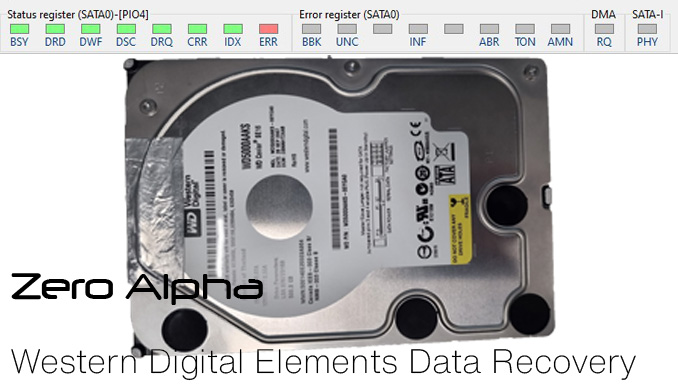 Western Digital Elements WD5000E035-00 Data Recovery