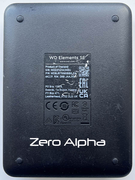 WD Elements SE data recovery