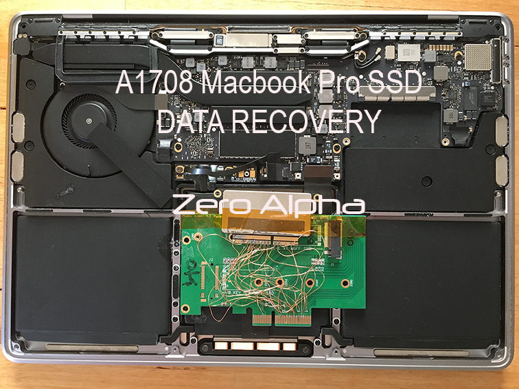 A1708 Macbook Pro (2016 - 2017) SSD Data Recovery