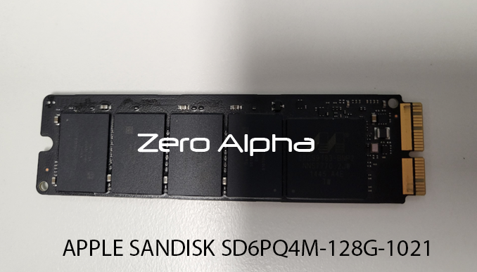 apple sandisk SSD 128GB 128 macbook air 2015