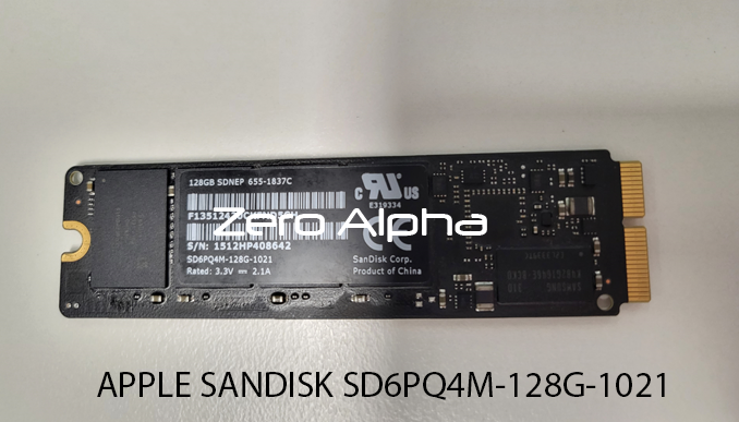 apple sandisk SSD 128GB 128 macbook air 2015