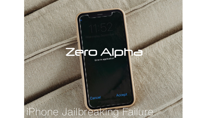 iPhone Jailbreaking Failure