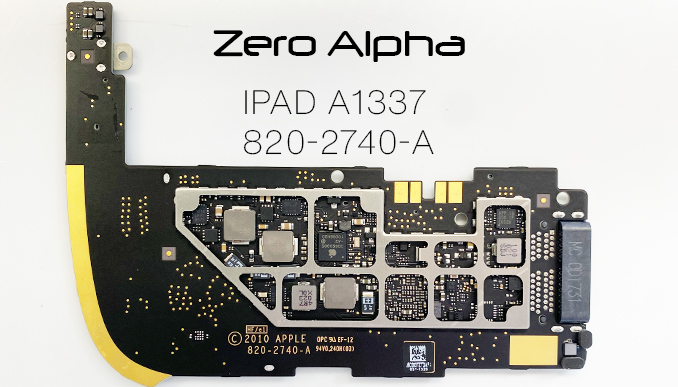 ipad a1337 820-2740-a logic board bottom data recovery