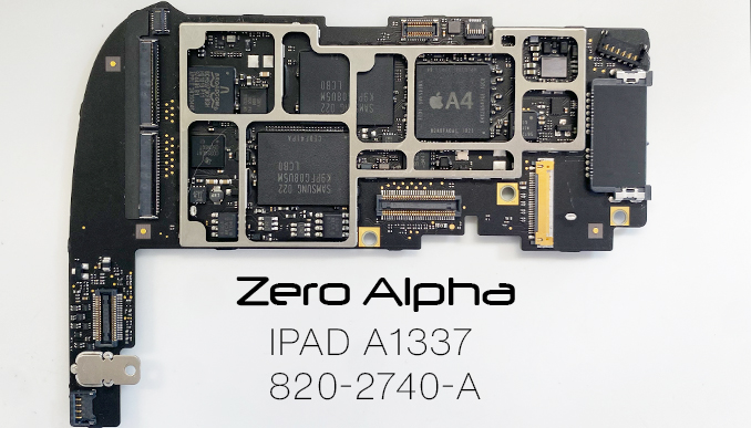 ipad a1337 820-2740-a logic board top data recovery