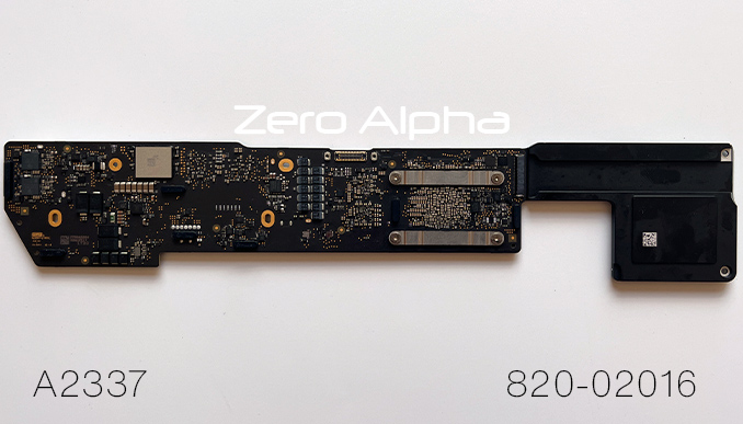 macbook air 2020 m1 a2337 top view data recovery