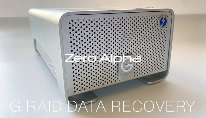 g raid with thunderbolt 8tb data recovery