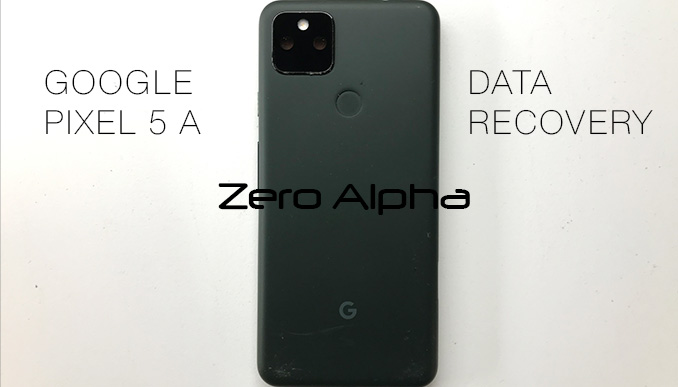 google pixel 5A back data recovery