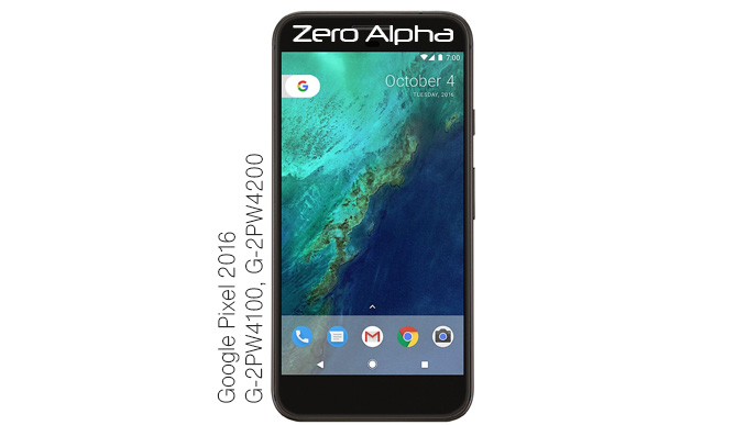 google pixel 2016 1st generation zero alpha data recovery