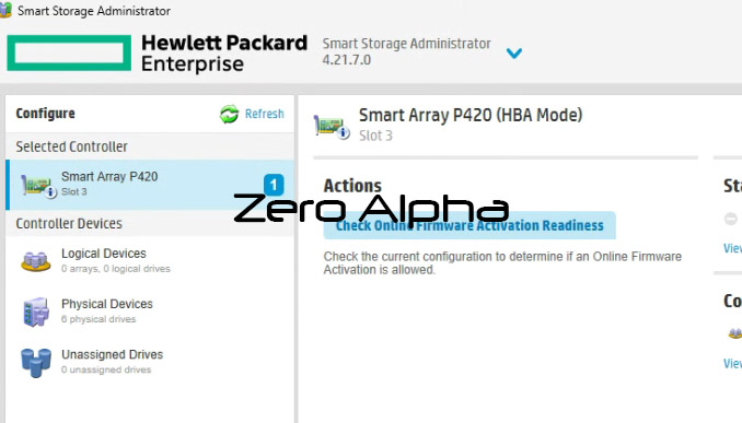 hewlett packard smart storage administrator smart array data recovery