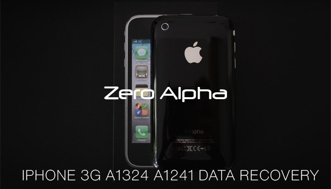 iPhone 3G A1324 A1241 DATA RECOVERY