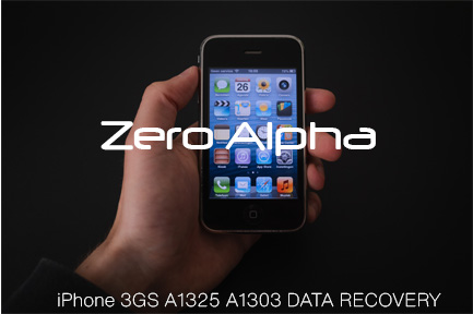 iPhone 3GS A1325 A1303 DATA RECOVERY