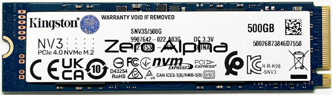 Kingston NV3 data recovery