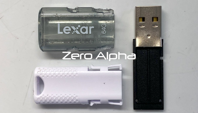 Lexar 64GB JumpDrive USB Bent not working data recovery