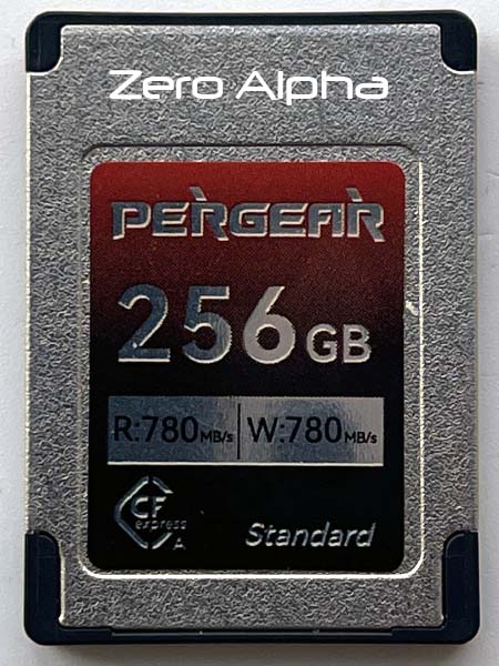 PERGEAR CF TYPE A data recovery