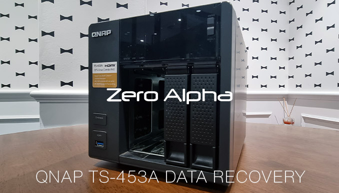 QNAP TS-453A data recovery