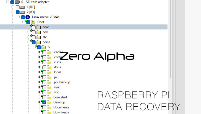 raspberry pi sd card data recovery