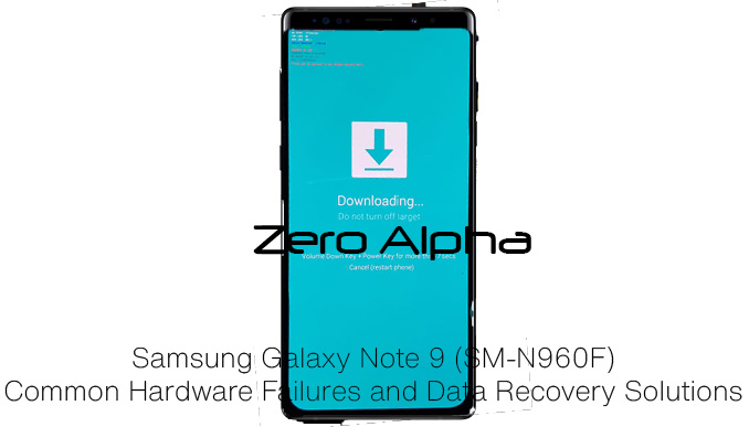 Samsung Galaxy Note 9 - Data Recovery SM-N960F