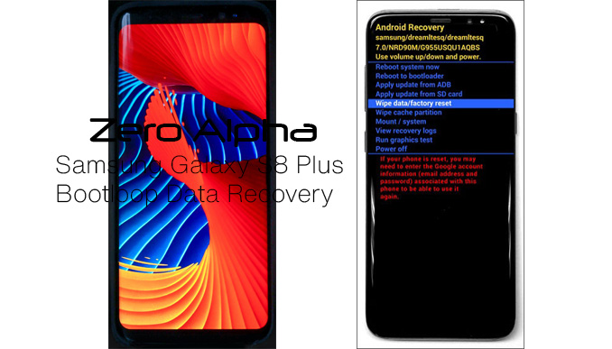 Samsung Galaxy S8 Plus Bootloop Data Recovery: Zero Alpha's Expertise Saves the Day