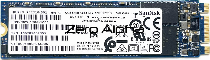 sandisk x600 sata M.2 2280 128gb ssd data recovery