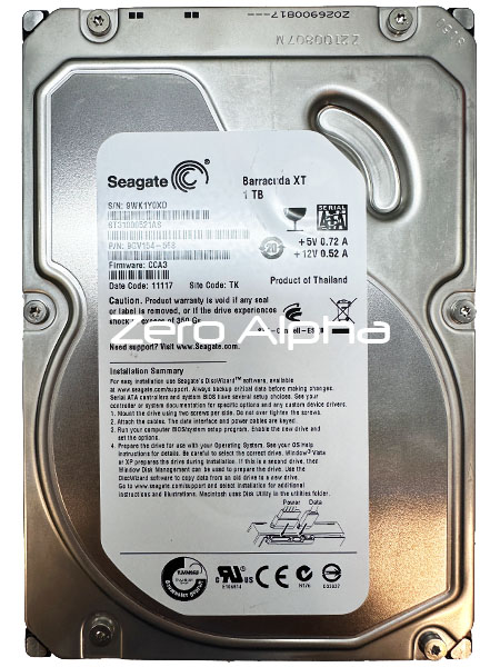 Seagate ST31000521AS data recovery
