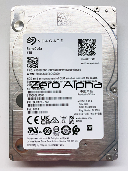 Seagate ST5000LM000 data recovery