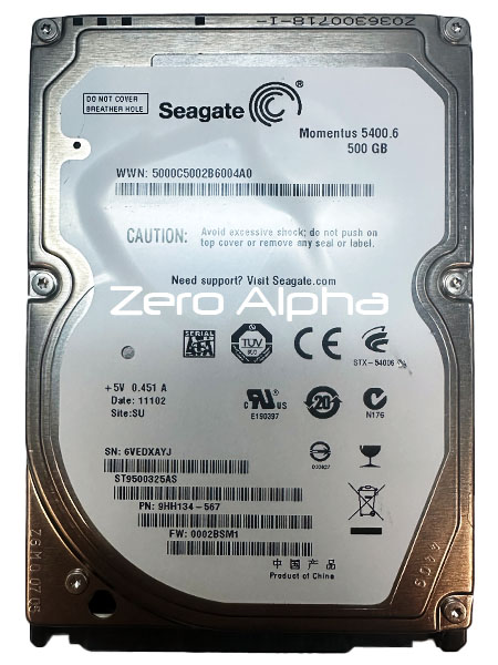clicking seagate ST9500325AS data recovery