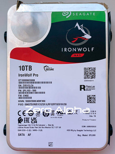 Seagate ST10000NE0008 2PL103 10TB IronWolf Pro Data Recovery