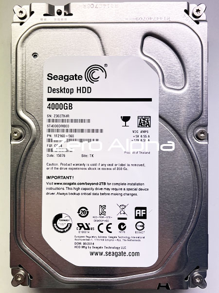 Seagate ST4000DM000 data recovery