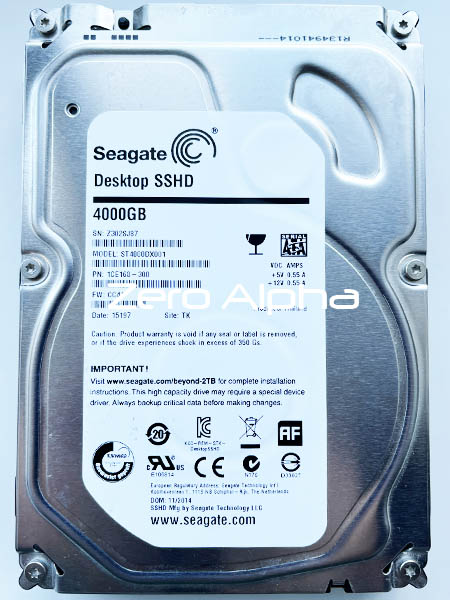 Seagate ST4000DX001 data recovery