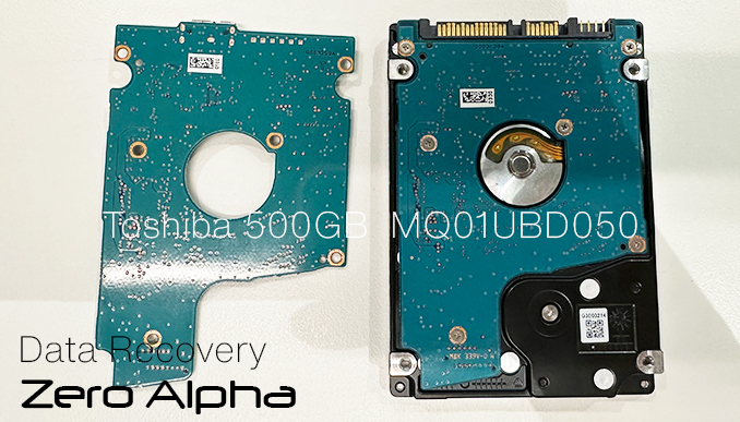 Toshiba 500GB MQ01UBD050_sata convert data recovery