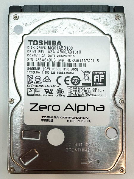 toshiba MQ01ABD100 data recovery