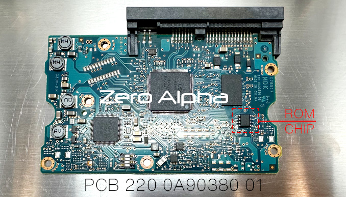 toshiba dt01aca200 pcb 220 0A90380 01 rom location data recovery