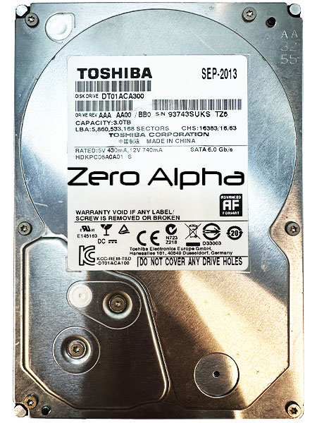 toshiba hitachi dt01aca300 data recovery