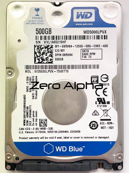 wd wd5000lpvx data recovery