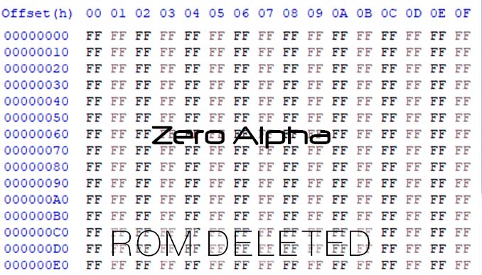 seagate rom chip erased and blanked out on pcb data recovery