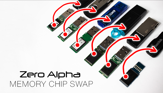 usb memory chip swap from one pcb to another for data recovery