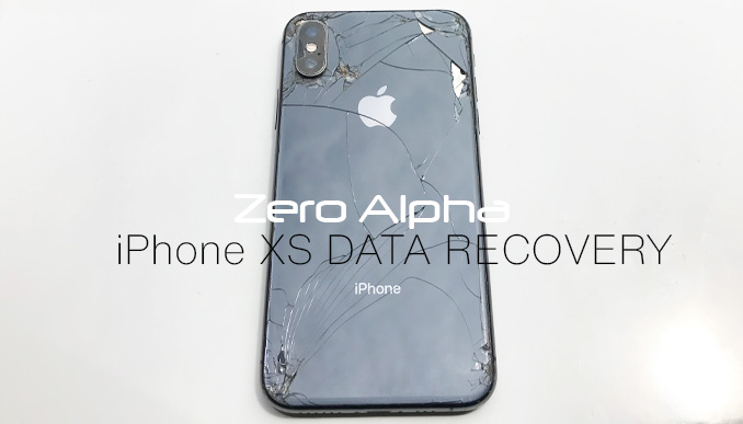 iphone xs data recovery back of phone